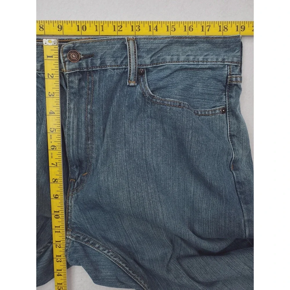 Levis 559 Jeans Mens 38x28 Blue Straight Leg Relaxed Fit Denim Medium Wash Pants